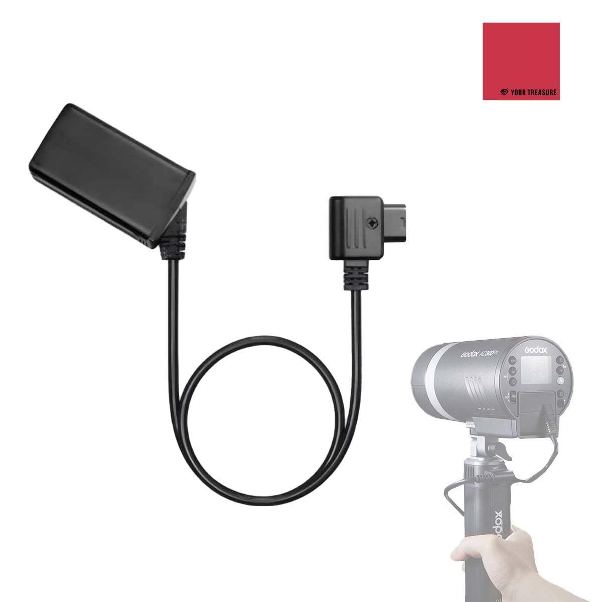 Godox DT-WB29 D-タップ ダミーバッテリー ケーブル BG02 バッテリー