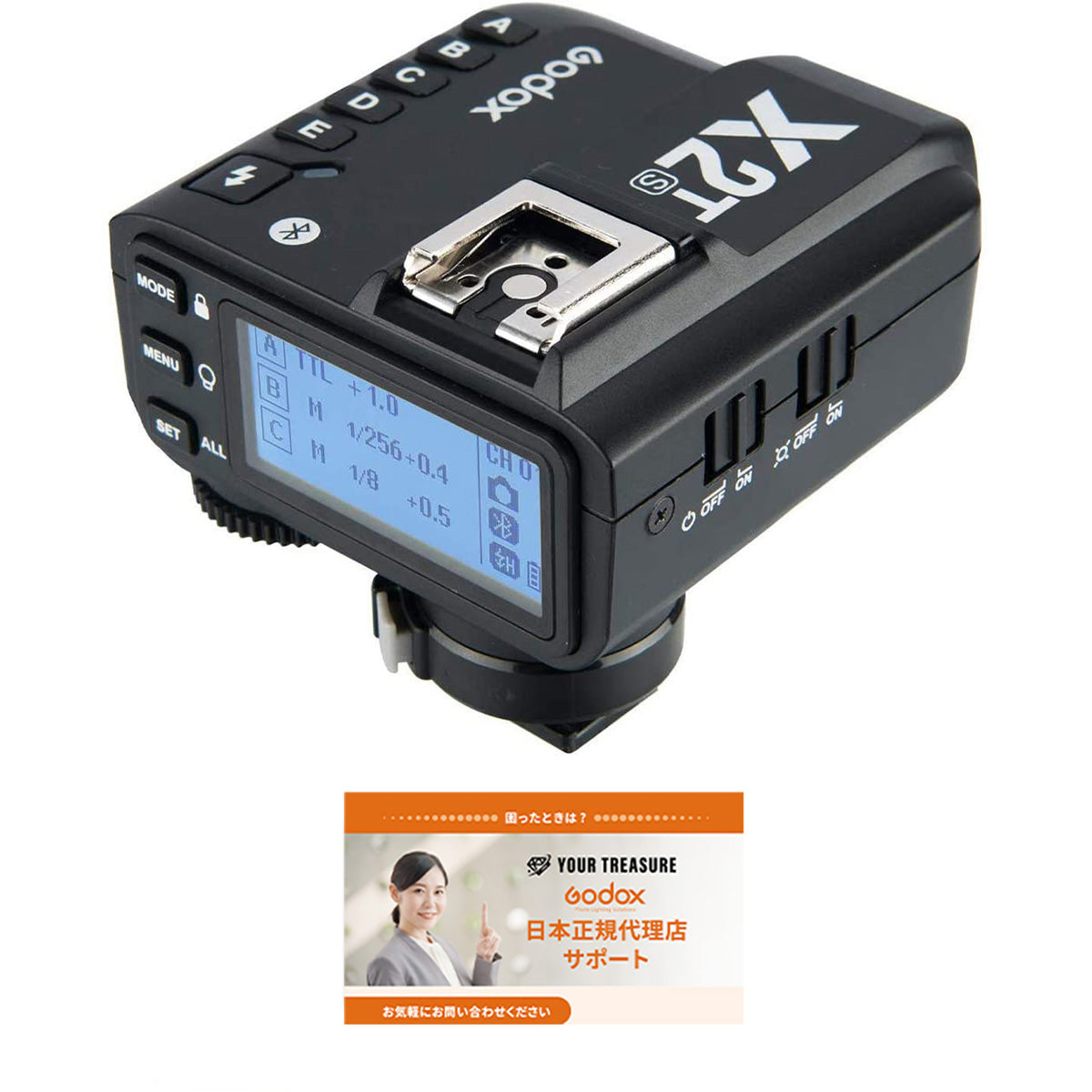 値下げしました！TYCKA  ワイヤレス フラッシュ2個セット Amazon | Godox X2T-C 送信機 2.4G TTLワイヤレスフラッシュトリガー