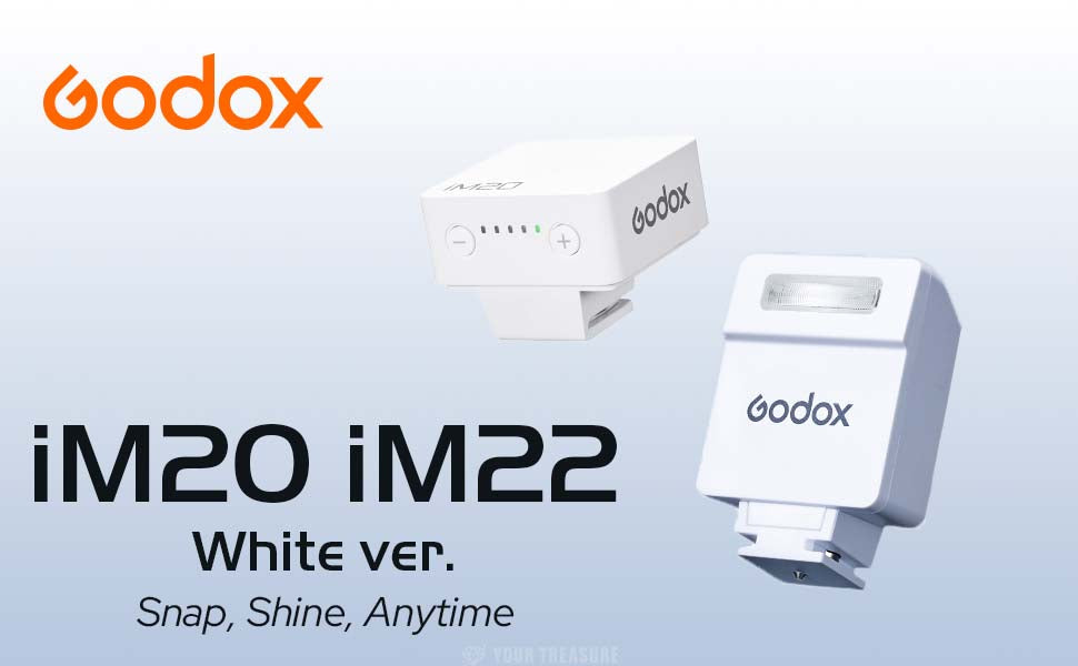 Godox iM20, iM22 White（白）取り扱い開始のお知らせ