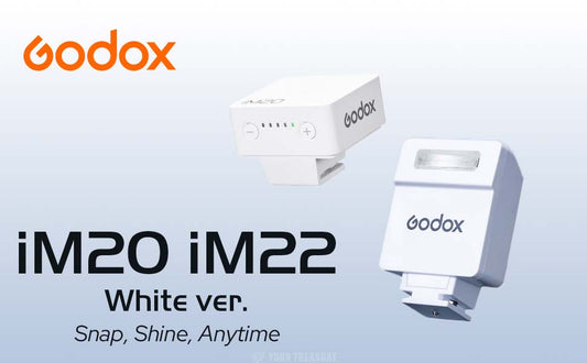 Godox iM20, iM22 White（白）取り扱い開始のお知らせ