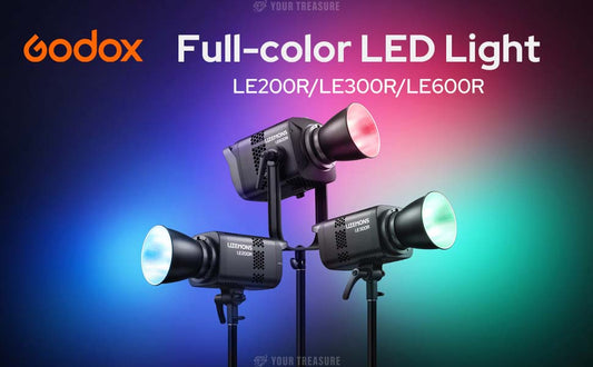 Godox Full color RGB LED ライト LE-R Series 予約開始のお知らせ