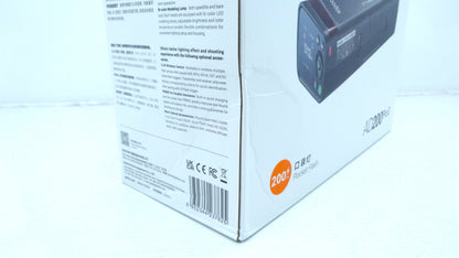 【アウトレット品】Godox AD200Pro II AD200ProII AD200 後継機 200Ws TTL カラースクリーン ワンタップ同期 16色グループインジケーター バイカラーモデリングランプ 1/1-1/512 フルパワー500回