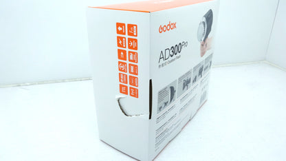 【アウトレット品】Godox AD300Pro 300W 3000-6000K LEDモデリングランプ 1/8000 HSS 2.4G フラッシュ ストロボ ライト