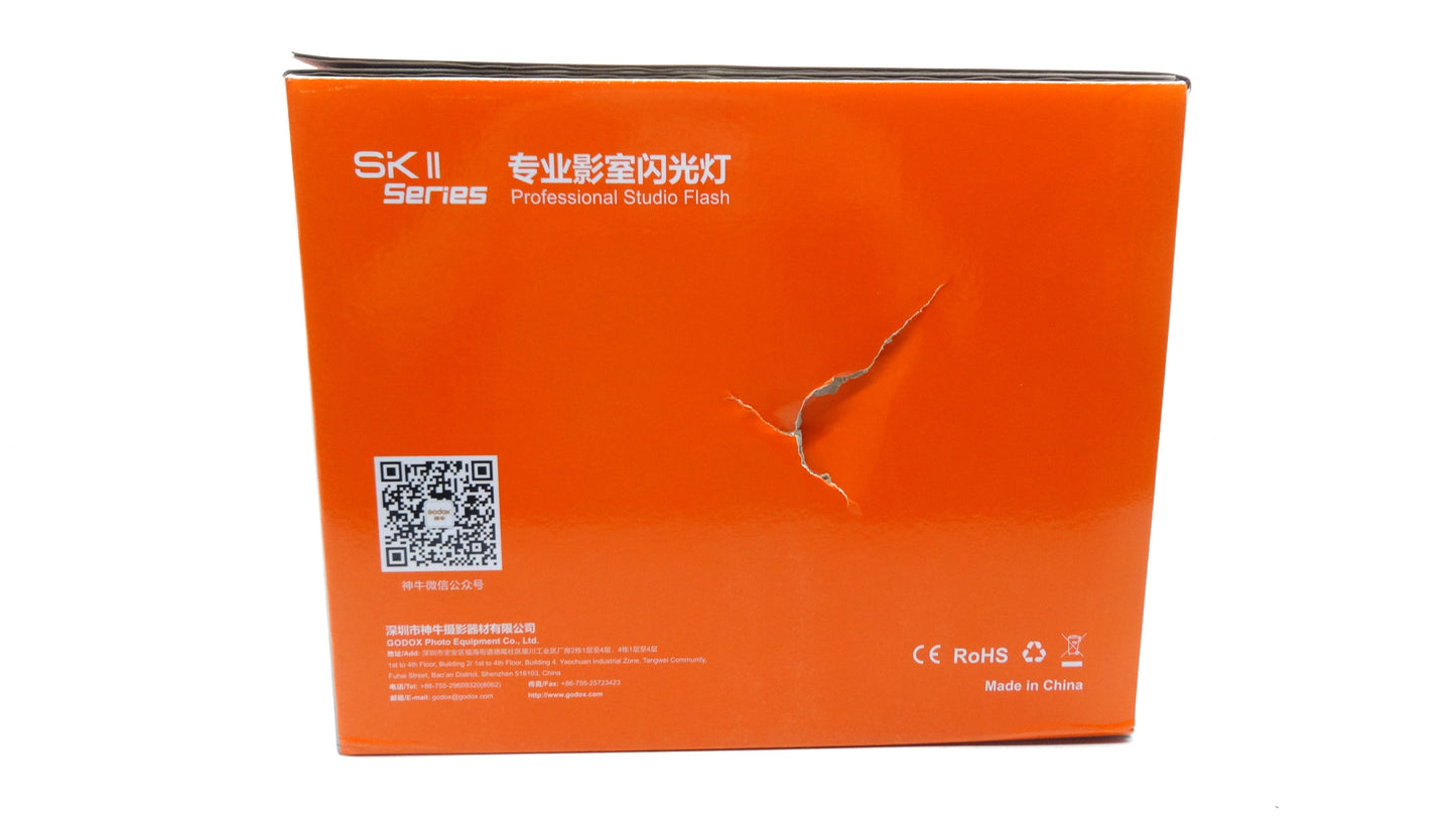 【アウトレット品】Godox SK400II スタジオストロボ フラッシュ 4Gワイヤレス Xシステム GN65 5600±200K 150W 400Ws