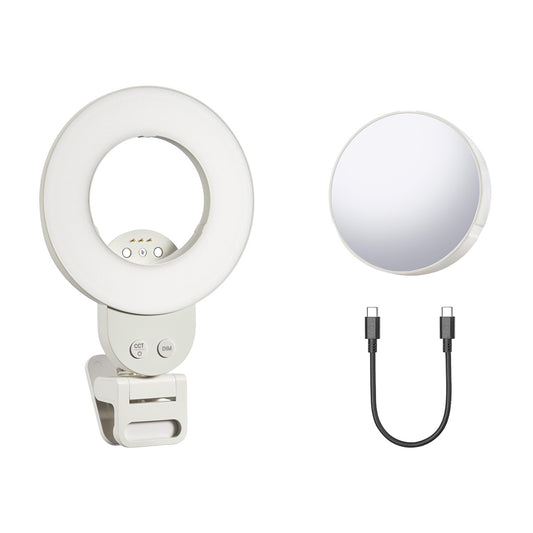 Godox LITEMONS LR30Bi Biカラー LED ビデオライト リングライト USB-C充電 コンパクト 自撮りライト