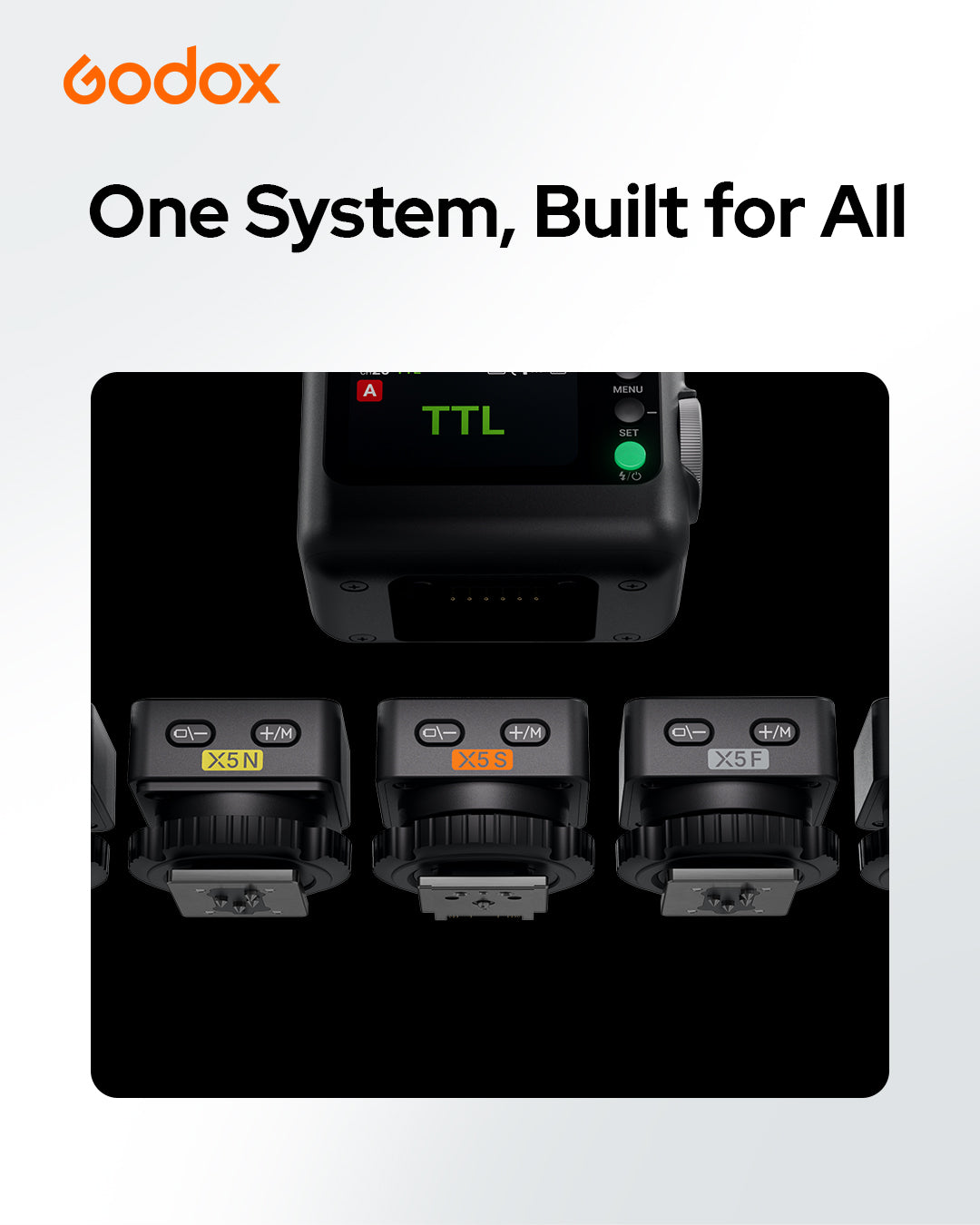 Godox iT32 Kit  iFlash カメラフラッシュ TTL HSS対応 2.4G【X5トリガー付】