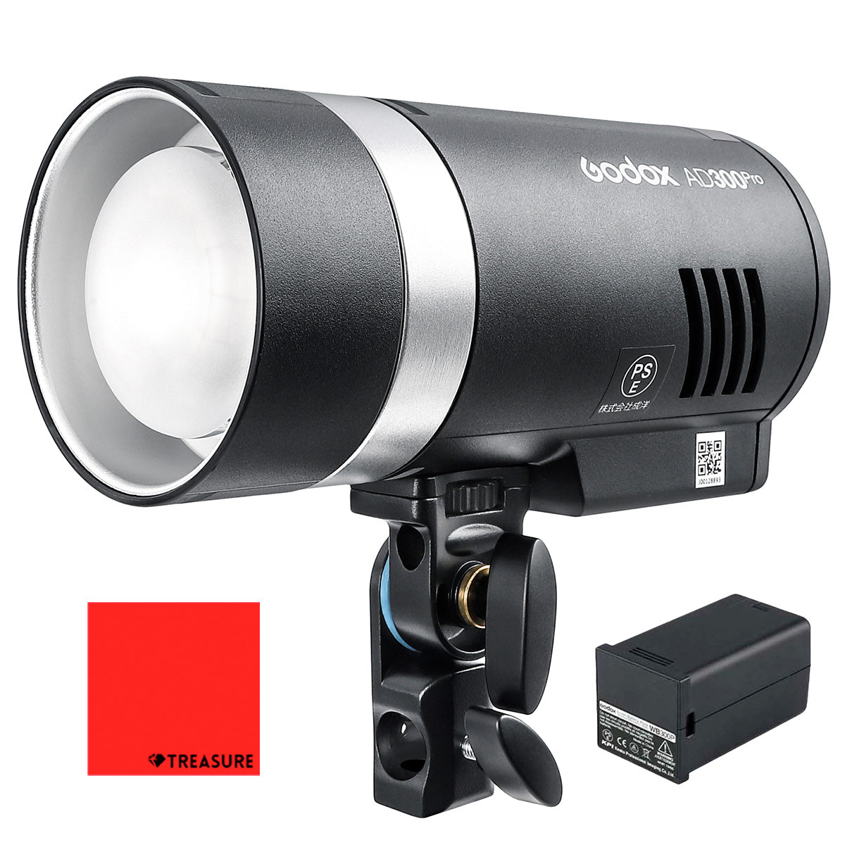 Godox AD300Pro 300W 3000-6000K LEDモデリングランプ 1/8000 HSS 2.4G フラッシュ ストロボ ライト