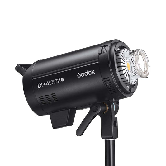 Godox DP400III-V モノブロックストロボ 400Ws 2.4GワイヤレスXシステム内蔵 Bowensマウント AC電源 スタジオフラッシュ