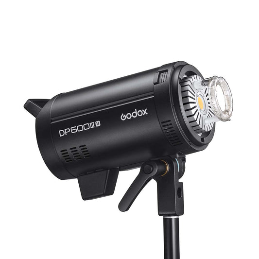 Godox DP600III-V モノブロックストロボ 600Ws 2.4GワイヤレスXシステム内蔵 Bowensマウント AC電源 スタジオフラッシュ