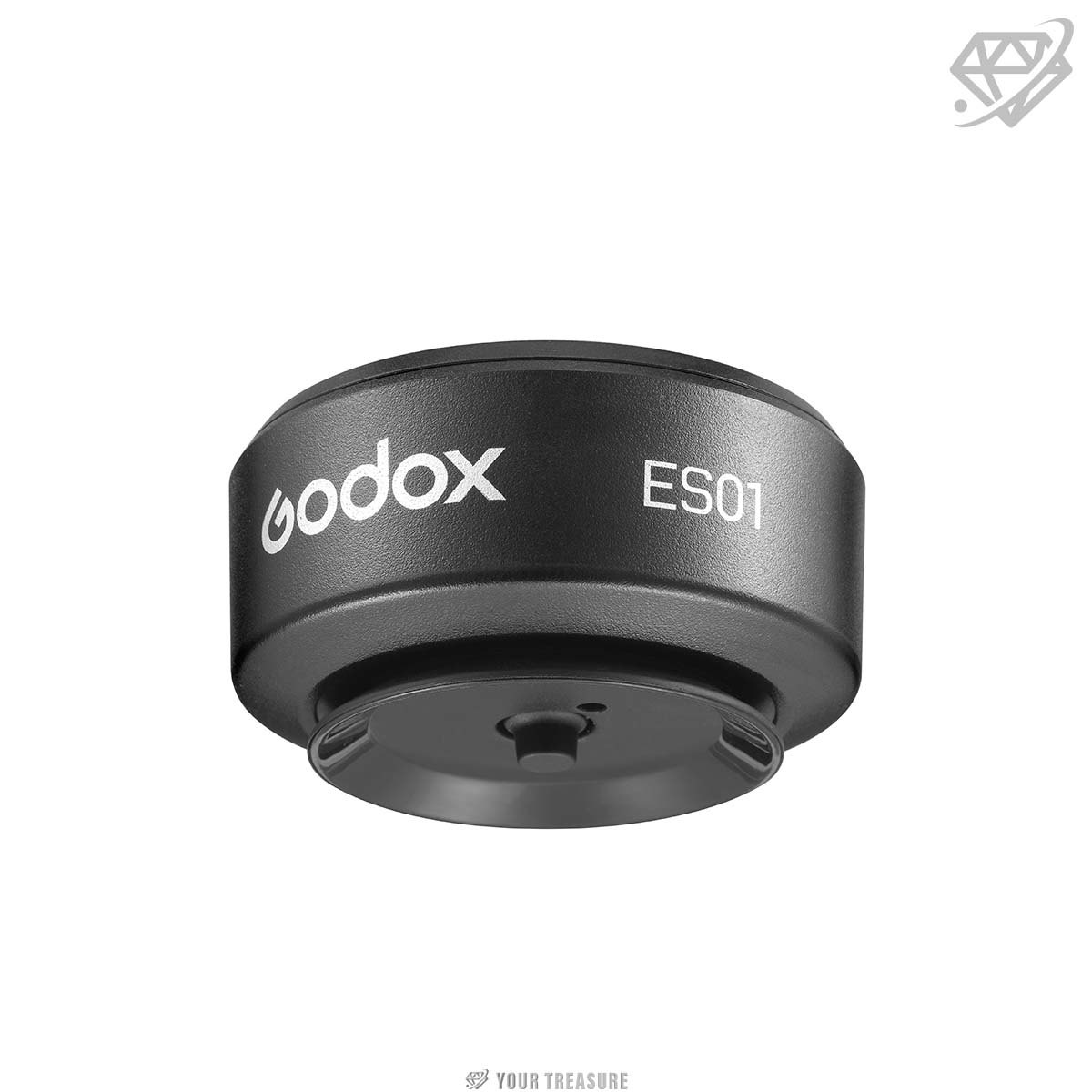Godox ES01 電動吸盤マウント 真空吸着式 ストロボ・LEDライト対応 1/4インチネジ対応 ガラス・金属面固定 撮影アクセサリー【iT32 V480 AD300ProII対応】
