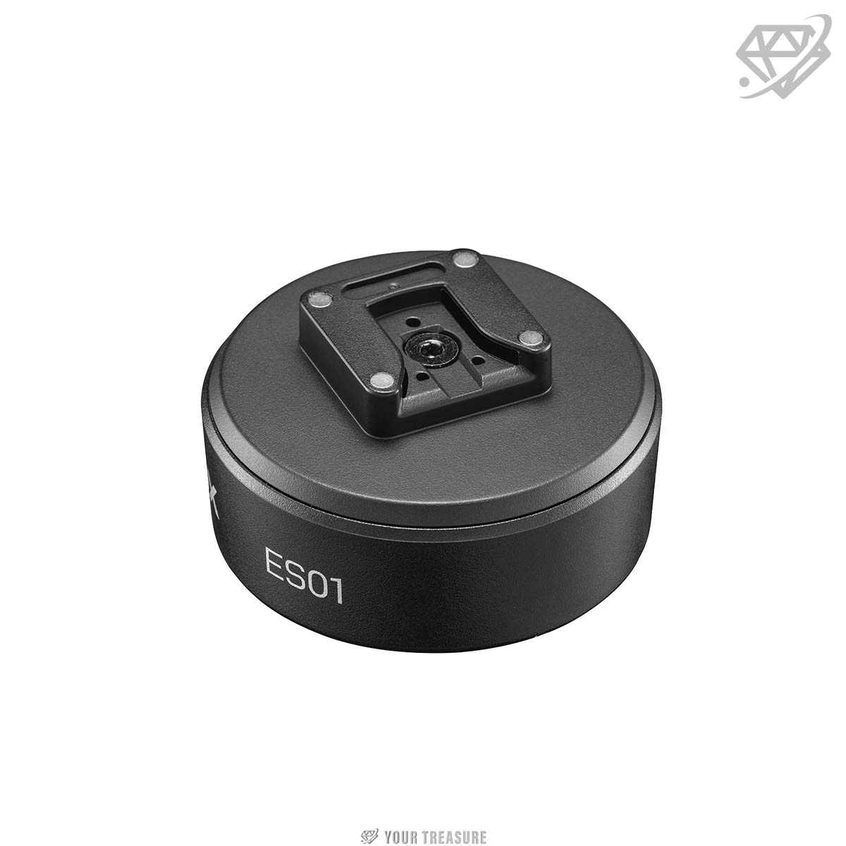Godox ES01 電動吸盤マウント 真空吸着式 ストロボ・LEDライト対応 1/4インチネジ対応 ガラス・金属面固定 撮影アクセサリー【iT32 V480 AD300ProII対応】