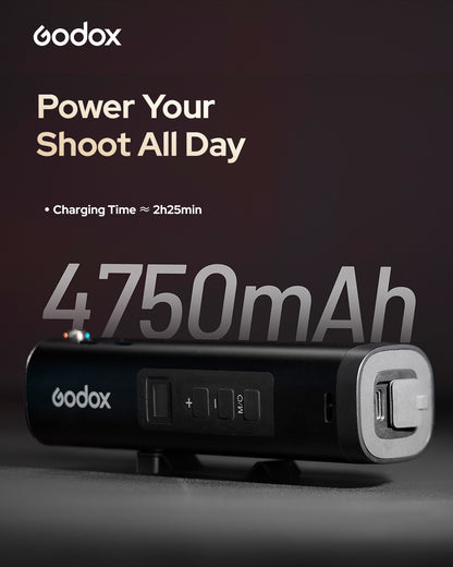Godox FL15Bi Biカラー LED 小型ビデオフラッシュライト IP54防滴 USB-C充電