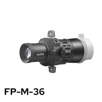 Godox FP-M フラッシュプロジェクター コニカルスヌート｜角型 スクエアヘッド対応｜19° / 36° / 50°【TT685II / V860III / AD200ProII】