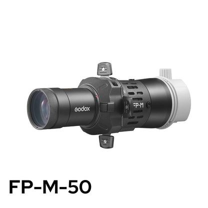 Godox FP-M フラッシュプロジェクター コニカルスヌート｜角型 スクエアヘッド対応｜19° / 36° / 50°【TT685II / V860III / AD200ProII】