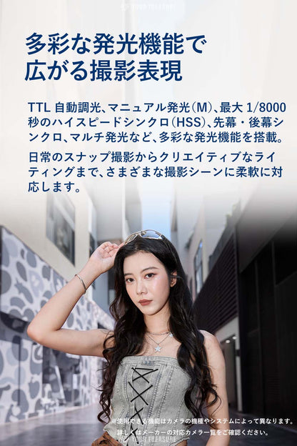 Godox TT350IIS TT350II-S ソニー用 TTL クリップオンストロボ GN36 HSS対応 カラーディスプレイ LEDモデリングライト 2.4GHzワイヤレス 小型 軽量