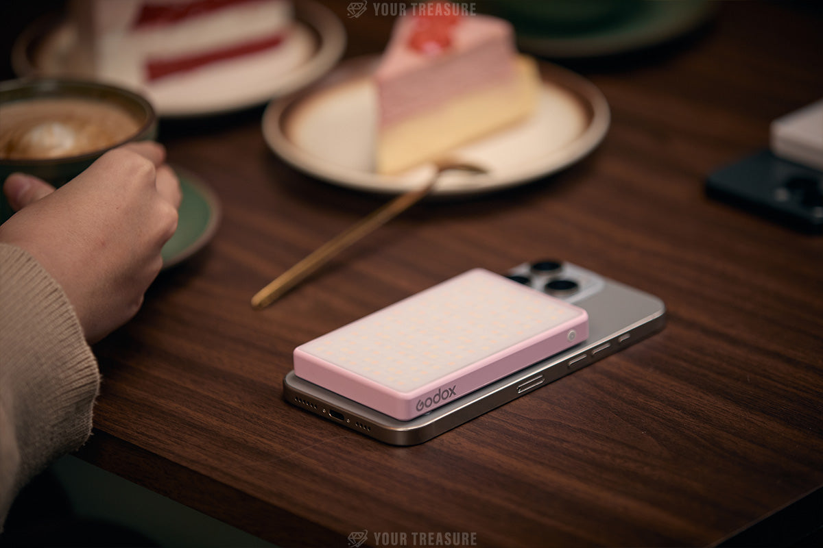 Godox MA5R フルカラー LEDライト RGBライト マグネット充電対応 CRI 95+ 1800K-10000K