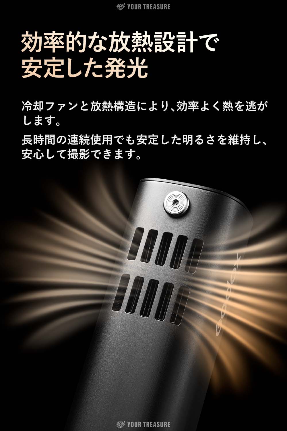 Godox FL15Bi Biカラー LED 小型ビデオフラッシュライト IP54防滴 USB-C充電