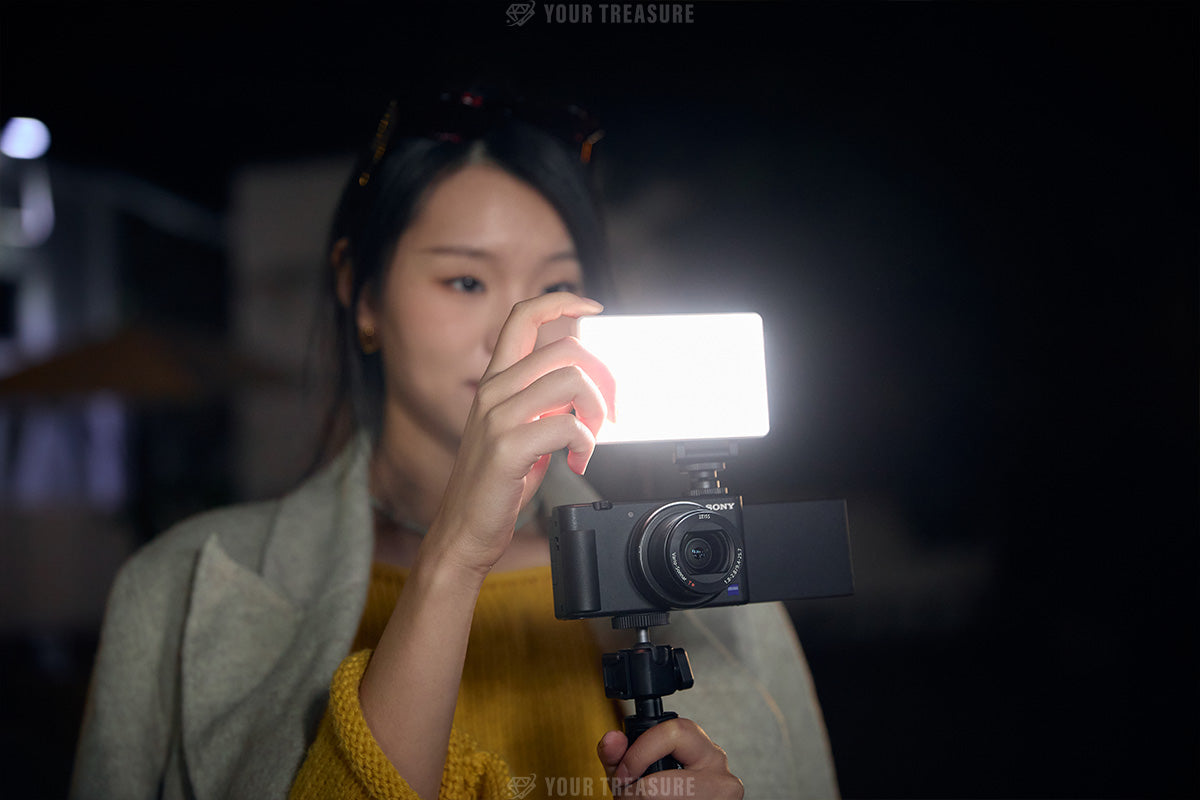 Godox MA5R フルカラー LEDライト RGBライト マグネット充電対応 CRI 95+ 1800K-10000K