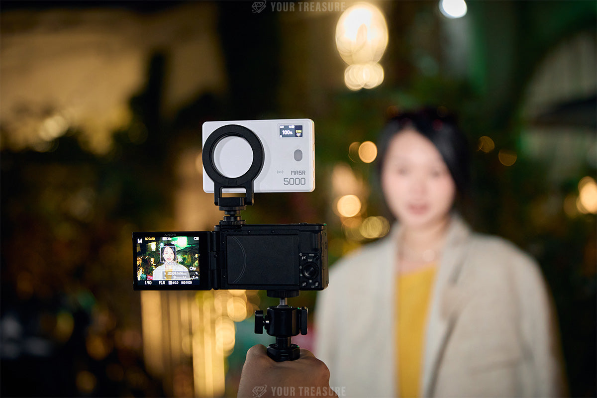 Godox MA5R フルカラー LEDライト RGBライト マグネット充電対応 CRI