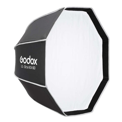 Godox ULシリーズ クイックリリース ソフトボックス Bowensマウント【UL-BOX-Octa-60 オクタゴン 60cm】