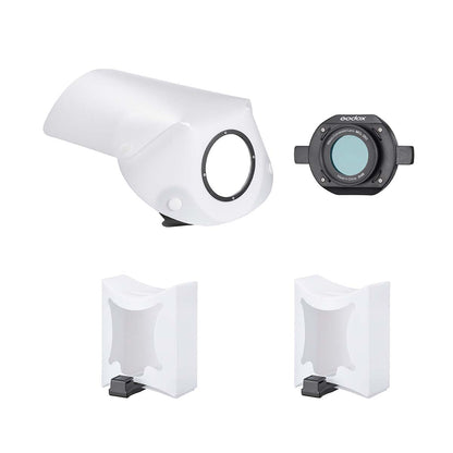 Godox マクロ撮影アクセサリー 3種セット MCL-250 MCL-D MA02-DB 2.5倍 マクロコンバージョンレンズ ディフューザー 49～67mm対応 MA2関連アクセサリー