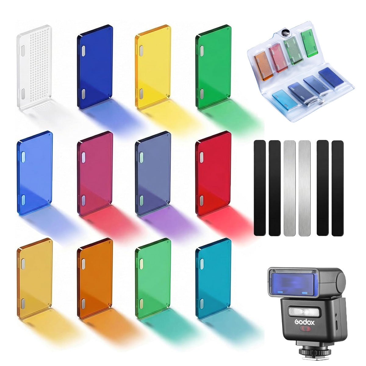 Godox MA02 カラーフィルター マグネットアクセサリー iT32 iT30 iM30 対応