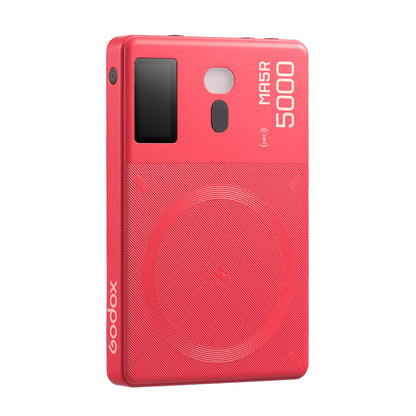 Godox MA5R フルカラー LEDライト RGBライト マグネット充電対応 CRI 95+ 1800K-10000K