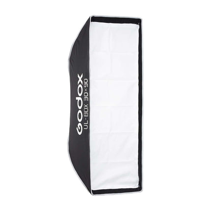 Godox ULシリーズ クイックリリース ソフトボックス Bowensマウント【UL-BOX-30*90 長方形 30*90cm】