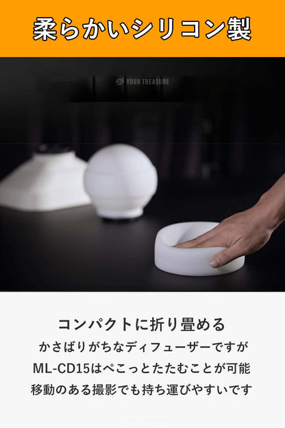 Godox ML-CD15 ソフトボックス ドーム型ディフューザー アダプター3個付き [AD300Pro, V1Pro, ML60II Bi, TT685II等対応]