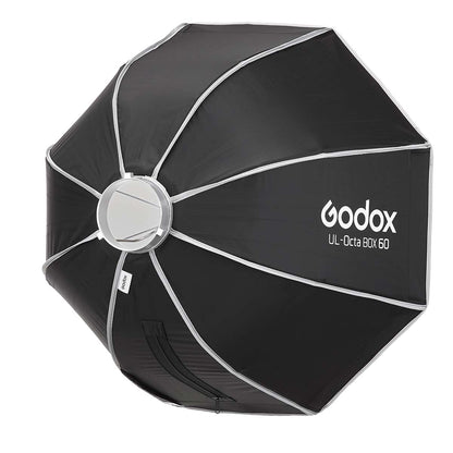 Godox ULシリーズ クイックリリース ソフトボックス Bowensマウント【UL-BOX-Octa-60 オクタゴン 60cm】