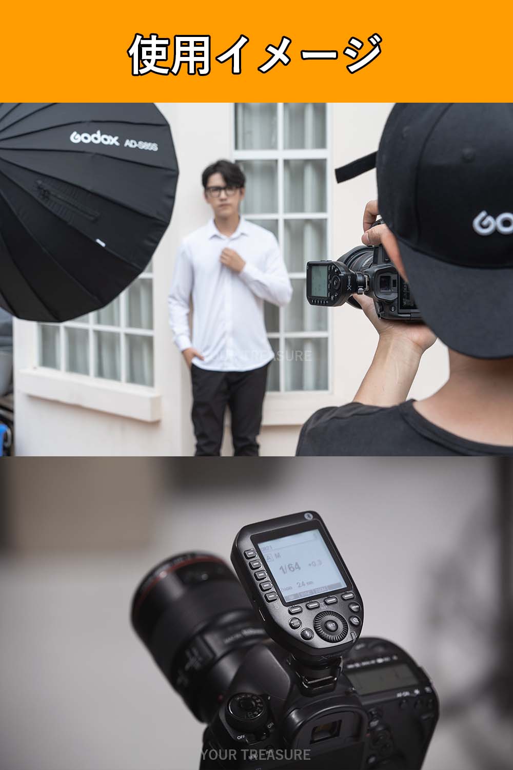 Godox XProII-C 送信機 XProIIC XProII Canon キャノン対応 フラッシュ