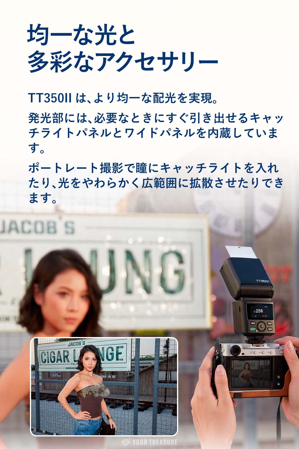 Godox TT350IIS TT350II-S ソニー用 TTL クリップオンストロボ GN36 HSS対応 カラーディスプレイ LEDモデリングライト 2.4GHzワイヤレス 小型 軽量