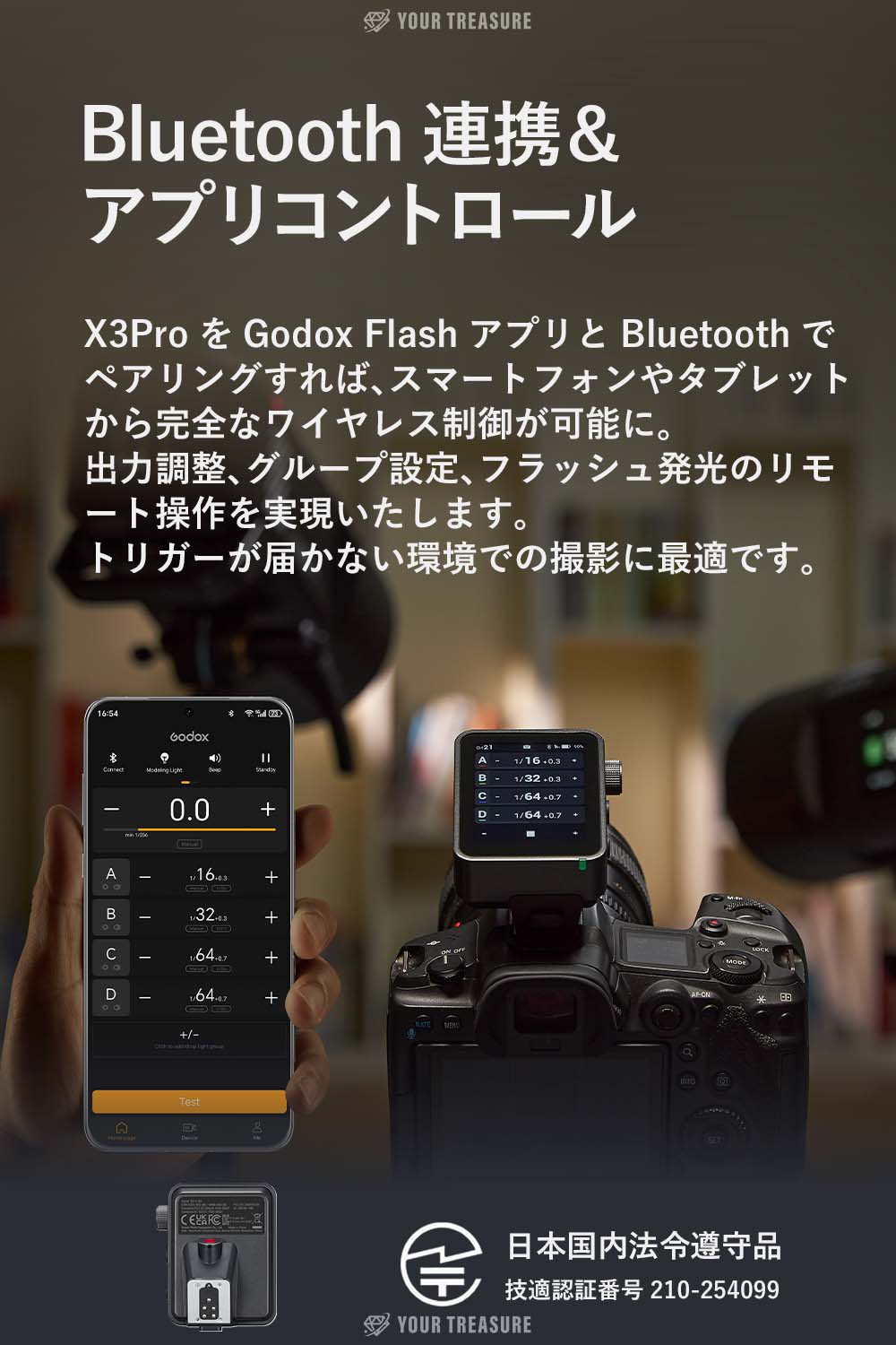 Godox X3Pro-O X3Pro Olympus オリンパス対応 ワイヤレス 送信機