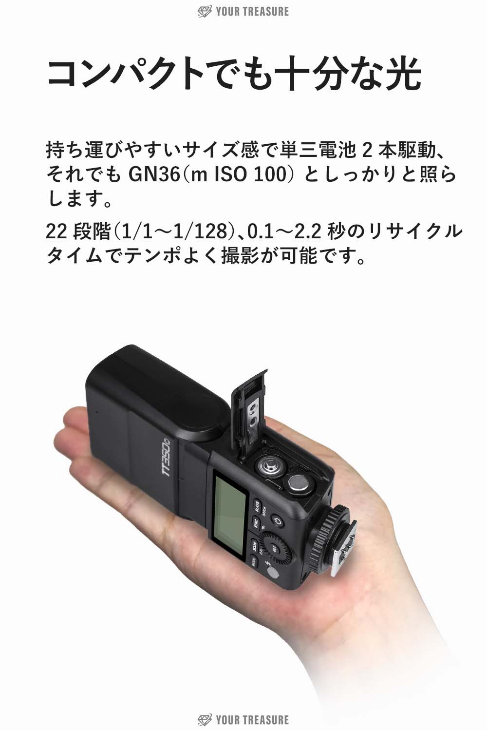 日本正規代理店 Godox ゴドックス TT350S スピードライト TTL SONY