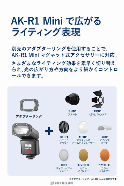 Godox TT350IIS TT350II-S ソニー用 TTL クリップオンストロボ GN36 HSS対応 カラーディスプレイ LEDモデリングライト 2.4GHzワイヤレス 小型 軽量