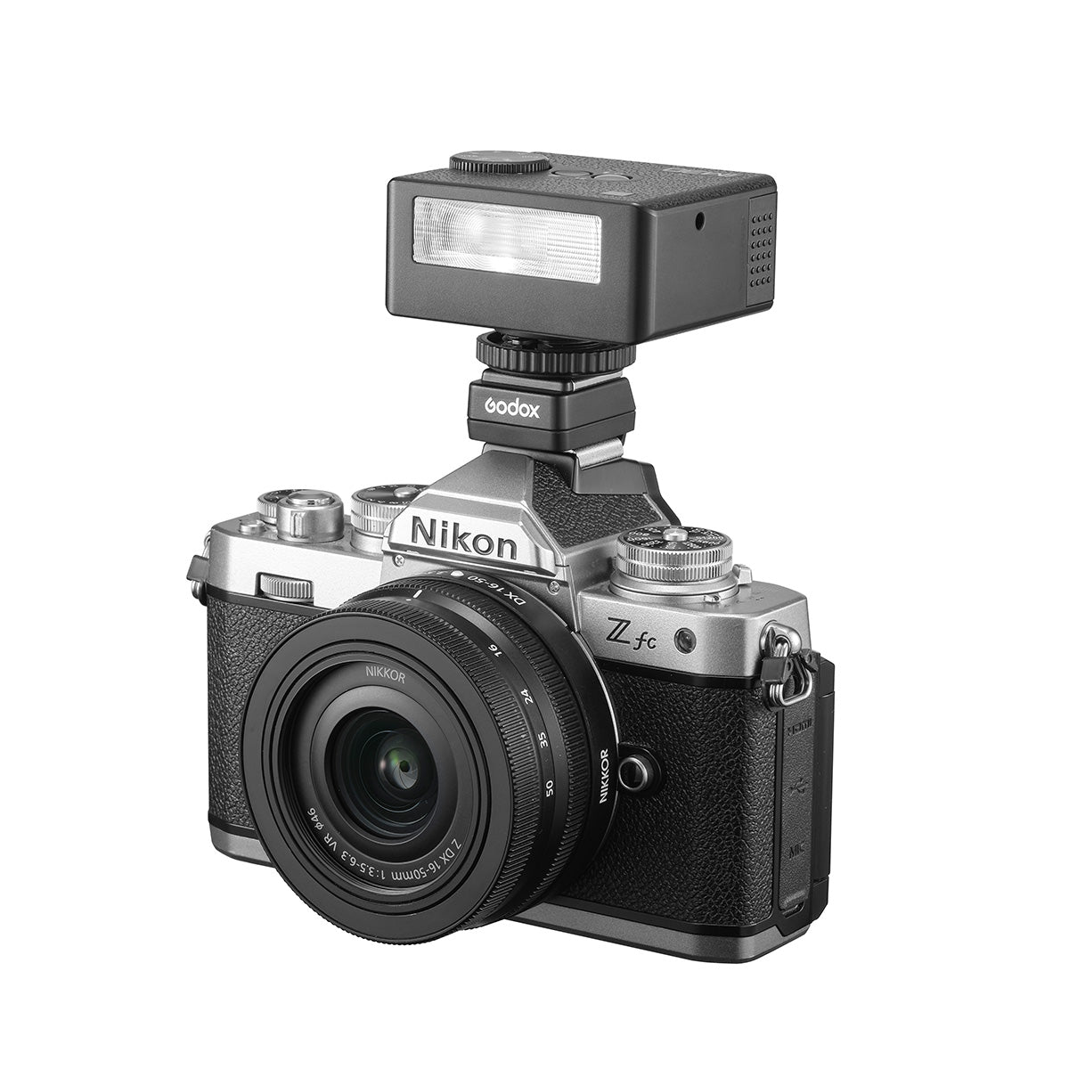 Godox FS-R シングルコンタクト 折りたたみ式 ホットシューライザー アダプター