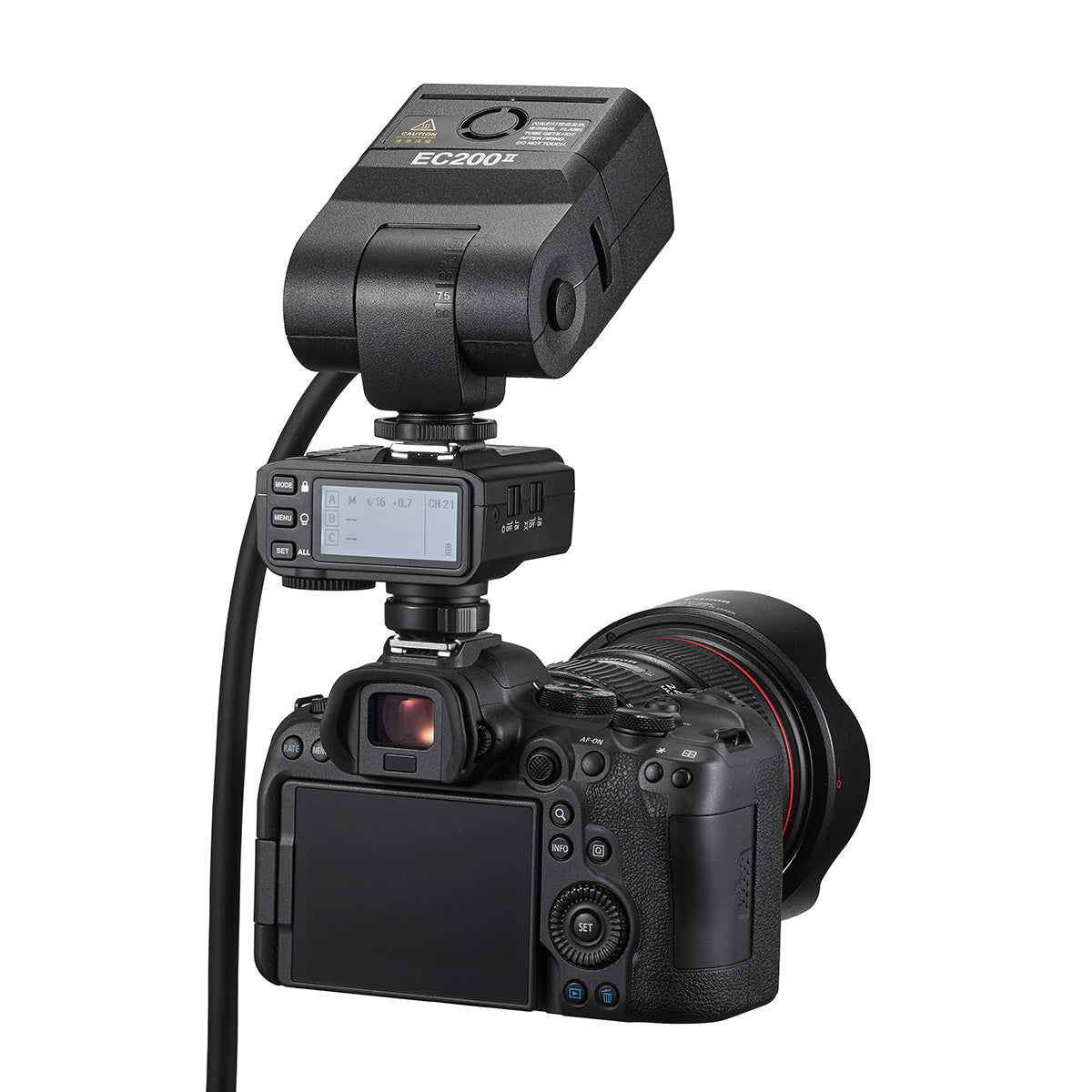 Godox EC200II EC200 後継機 延長ケーブル 3mリモート ホットシュー AD200ProII 対応