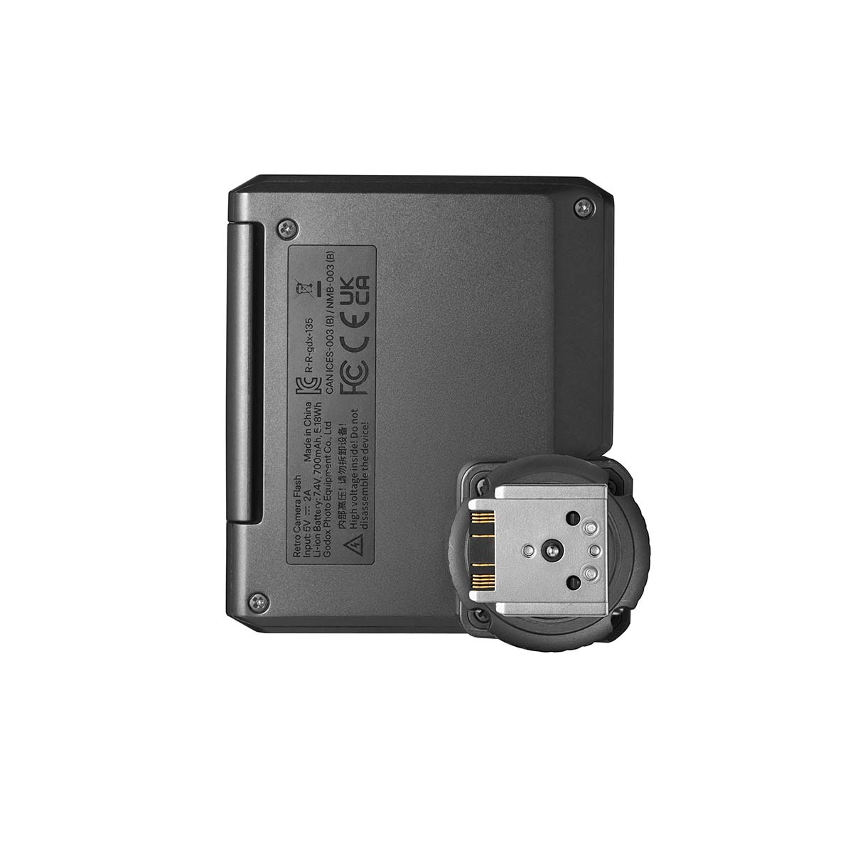 Godox Lux Junior II レトロカメラフラッシュ TTL HSS 2.4GHzワイヤレス GN18 バウンス対応