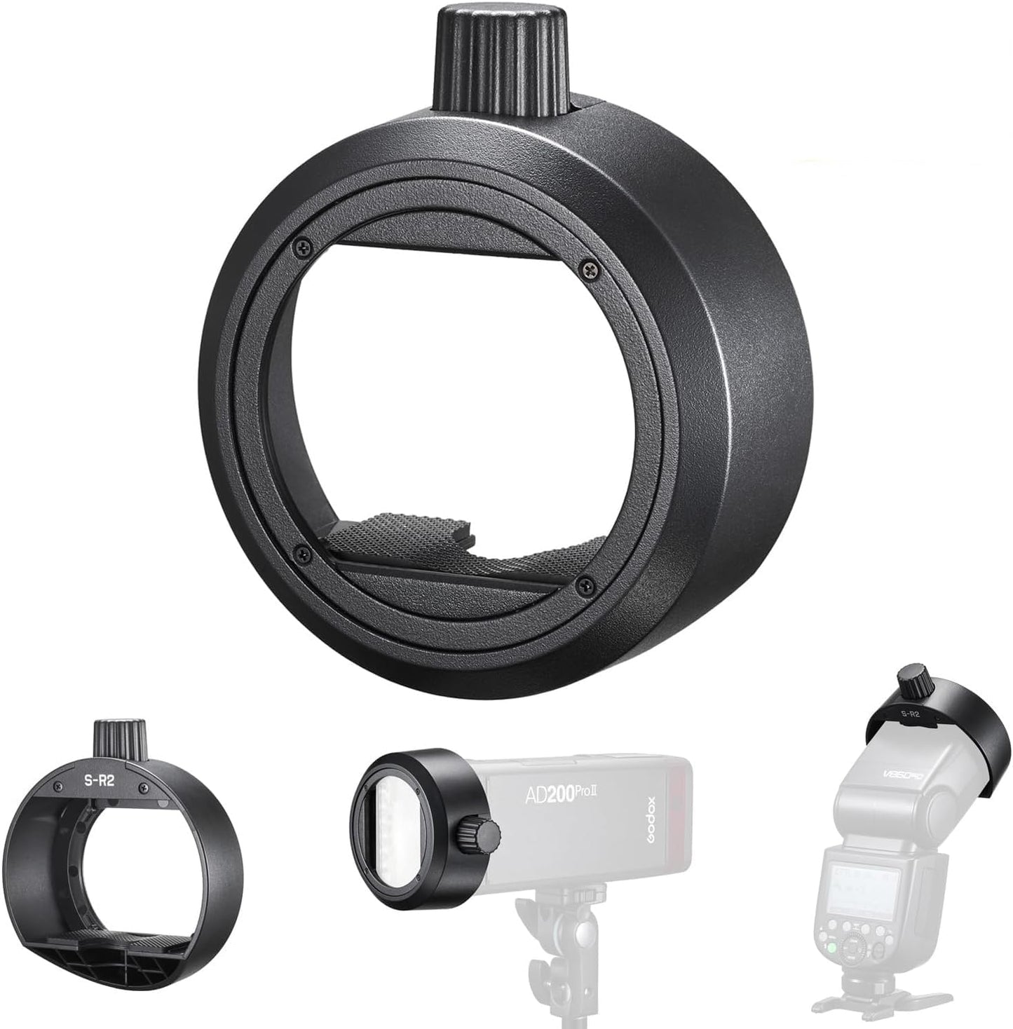 Godox S-R2 アダプターリング AK-R1対応 TT685II V860III AD200ProII ストロボアクセサリー