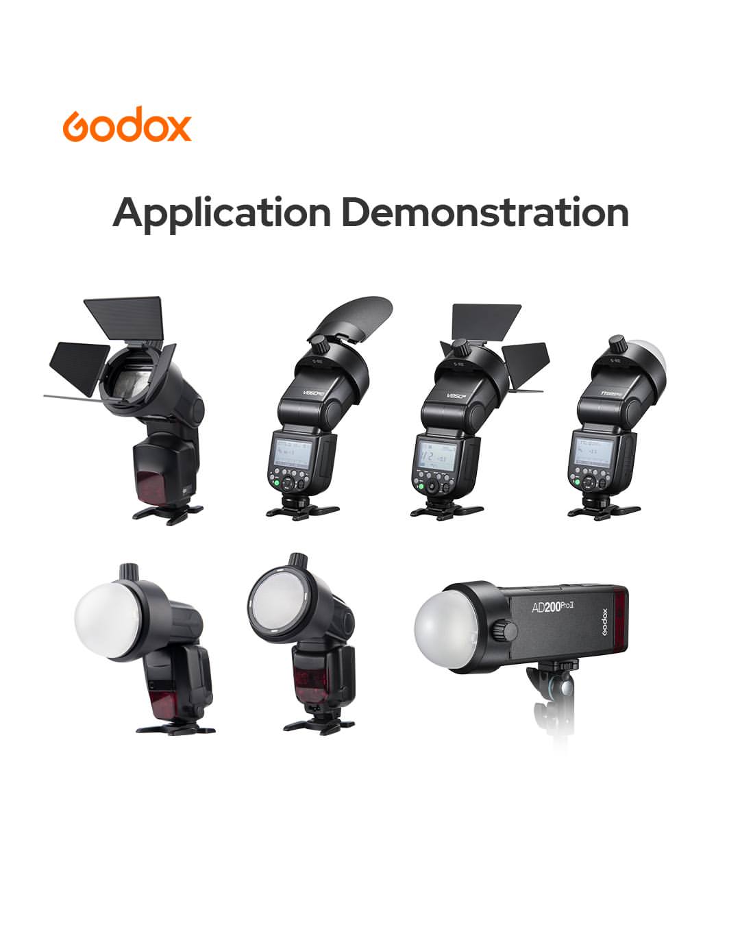 Godox S-R2 アダプターリング AK-R1対応 TT685II V860III AD200ProII ストロボアクセサリー