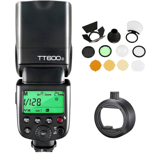 【スターターキットA】Godox Thinklite TT600S フラッシュ スピードライト マスタースレーブ GN60 2.4Gワイヤレス Xシステム ソニー MIシュー DSLR対応【S-R2, AK-R1 付】