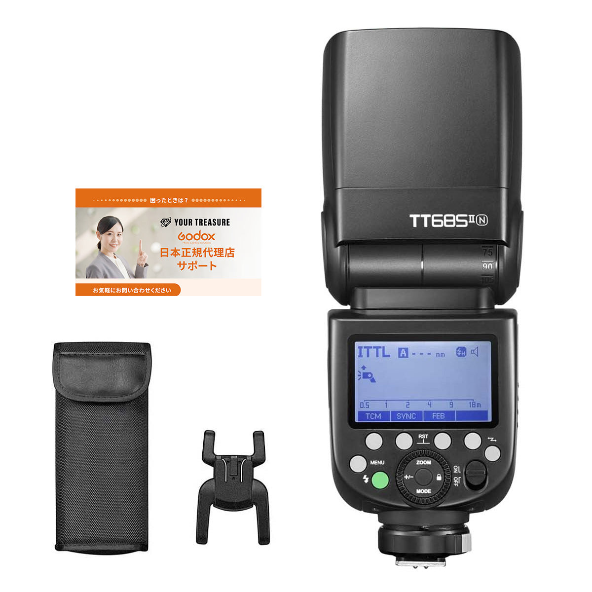 Godox TT685IIN TT685II-N TT685ii Nikon ニコン対応 GN60 TTL HSS 1/8000s TCM ストロボ スピードライト