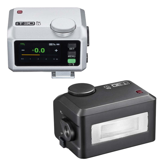 Godox iT30Pro iT30Pro-L Leica対応 カメラフラッシュ GN15 TTL HSS 2.4Gワイヤレス・システム内蔵 フルカラータッチスクリーン バッテリー内蔵