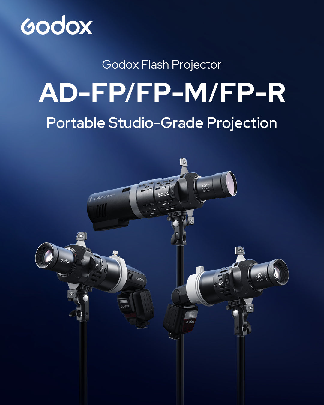 Godox AD-FP プロジェクター コニカルスヌート｜Godoxマウント対応｜19