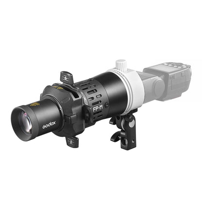 Godox FP-M フラッシュプロジェクター コニカルスヌート｜角型 スクエアヘッド対応｜19° / 36° / 50°【TT685II / V860III / AD200ProII】