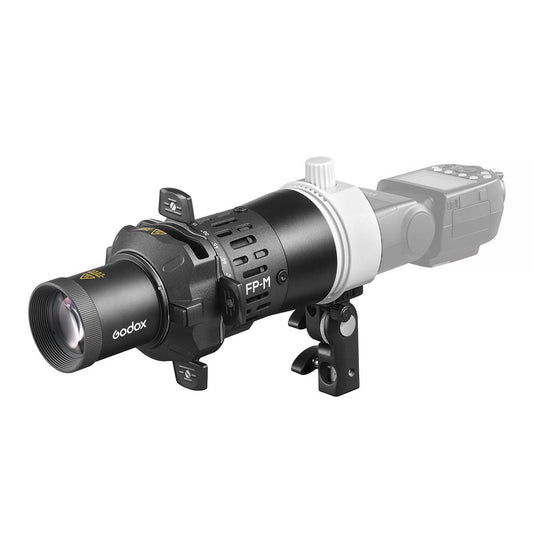 Godox FP-M フラッシュプロジェクター コニカルスヌート｜角型 スクエアヘッド対応｜19° / 36° / 50°【TT685II / V860III / AD200ProII】