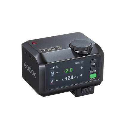 Godox iT30Pro iT30Pro-S SONY対応 カメラフラッシュ GN15 TTL HSS 2.4Gワイヤレス・システム内蔵 フルカラータッチスクリーン バッテリー内蔵