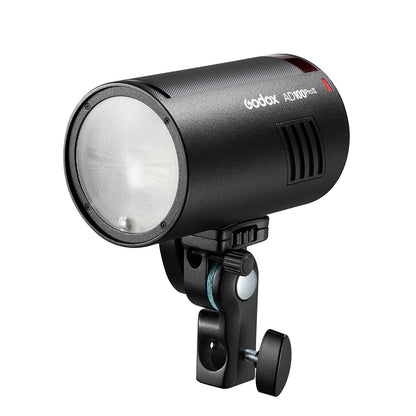 Godox AD100ProII 100Ws ラウンドヘッドモノライト フル発光490回 16カラーGR表示 5WLEDモデリングランプ TTL 1/8000s HSS 2.4G フラッシュ ストロボ ライト カラースクリーン