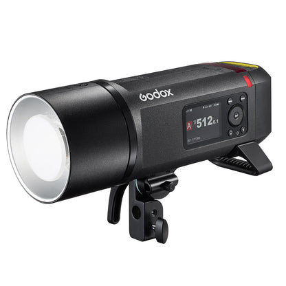 Godox AD800Pro 800Ws モノブロック 1/512 10段階 フル発光300回 1/35710秒 16カラーGR表示 40Wバイカラーモデリングランプ TTL 1/8000s HSS 2.4G フラッシュ ストロボ ライト カラースクリーン