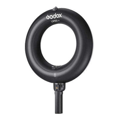 Godox LR150 Air LEDリングライト エアー式リングライト 2800K-6500K アプリ操作対応 CRI97 TLCI98 バッテリー内蔵 USB-C 配信 自撮り ポートレート撮影 美容撮影